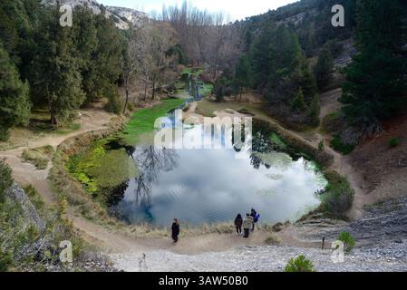 La Fuentona, Muriel de la Fuente, Soria, Espagne Banque D'Images