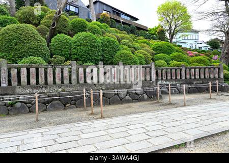 Sanctuaire Nezu Tokyo Japon Banque D'Images