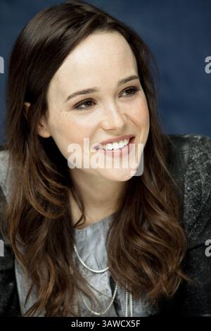 29 septembre 2009 - Hollywood, Californie, États-Unis - actrice Ellen page du film ''Whip It'' à Los Angeles, CA le 29 septembre 2009 (image crédit : © Armando Gallo/ZUMA Studio) Banque D'Images