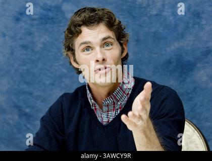 11 avril 2010 - Hollywood, Californie, États-Unis - acteur James Marsden du film ''mort à un enterrement'' à Los Angeles, CA le 11 avril 2010 (image crédit : © Armando Gallo/ZUMA Studio) Banque D'Images