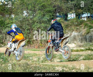Marlin's de la Riviera Maya, Motocross Playa del Carmen, Quintana Roo, Mexique Banque D'Images
