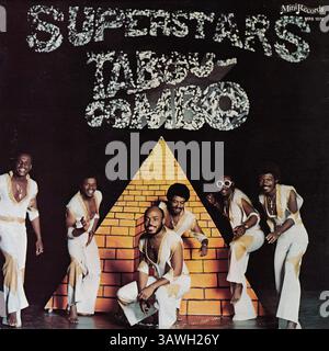 Tabou Combo Superstars - tabou Combo Superstars - couverture vinyle Vintage Banque D'Images