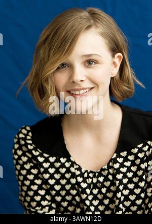 28 septembre 2010 - Hollywood, Californie, États-Unis - L'actrice Chloe Moretz du film ''Let me In'' à Los Angeles, CA le 28 septembre 2010 (image crédit : © Armando Gallo/ZUMA Studio) Banque D'Images