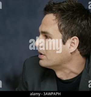 12 février 2007 - Hollywood, Californie, États-Unis - Mark Ruffalo promouvant ''Zodiac'' à Hollywood, CA. 12 février 2007 (crédit image : © Armando Gallo/ZUMA Studio) Banque D'Images