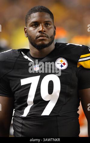 18 août 2016 : Javon Hargrave #79 lors du match Philadelphia Eagles vs Pittsburgh Steelers au Heinz Field à Pittsburgh, PA. Jason Pohuski/CSM(image de crédit : &copy ; Jason Pohuski/Cal Sport Media via ZUMA Wire) Banque D'Images