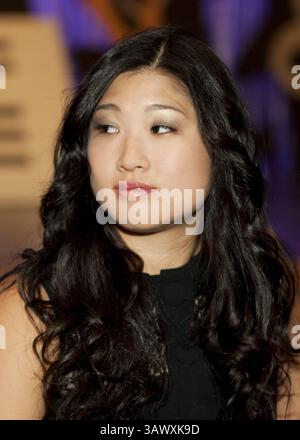 28 septembre 2010 - Hollywood, Californie, États-Unis - L'actrice Jenna Ushkowitz de la série télévisée ''Glee'' à Los Angeles, CA le 28 septembre 2010 (image crédit : © Armando Gallo/ZUMA Studio) Banque D'Images