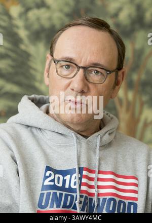 5 décembre 2014 - Hollywood, Californie, États-Unis - CALIFORNIE - 5 DÉCEMBRE : Portrait de Kevin Spacey faisant la promotion de ''House of Cards'' en Californie le 5 décembre 2014. Crédit photo : (crédit image : © Armando Gallo/ZUMA Studio) Banque D'Images