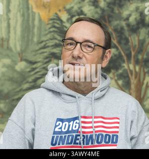 5 décembre 2014 - Hollywood, Californie, États-Unis - CALIFORNIE - 5 DÉCEMBRE : Portrait de Kevin Spacey faisant la promotion de ''House of Cards'' en Californie le 5 décembre 2014. Crédit photo : (crédit image : © Armando Gallo/ZUMA Studio) Banque D'Images