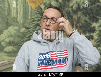 5 décembre 2014 - Hollywood, Californie, États-Unis - CALIFORNIE - 5 DÉCEMBRE : Portrait de Kevin Spacey faisant la promotion de ''House of Cards'' en Californie le 5 décembre 2014. Crédit photo : (crédit image : © Armando Gallo/ZUMA Studio) Banque D'Images