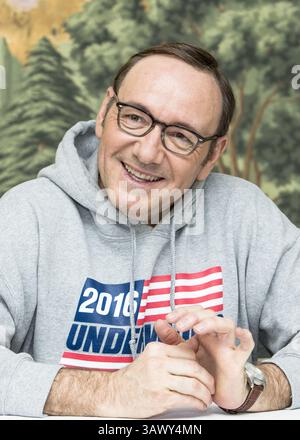 5 décembre 2014 - Hollywood, Californie, États-Unis - CALIFORNIE - 5 DÉCEMBRE : Portrait de Kevin Spacey faisant la promotion de ''House of Cards'' en Californie le 5 décembre 2014. Crédit photo : (crédit image : © Armando Gallo/ZUMA Studio) Banque D'Images