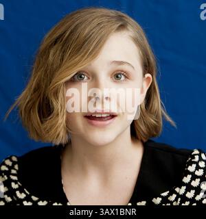 28 septembre 2010 - Hollywood, Californie, États-Unis - L'actrice Chloe Moretz du film ''Let me In'' à Los Angeles, CA le 28 septembre 2010 (image crédit : © Armando Gallo/ZUMA Studio) Banque D'Images