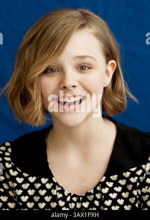 28 septembre 2010 - Hollywood, Californie, États-Unis - L'actrice Chloe Moretz du film ''Let me In'' à Los Angeles, CA le 28 septembre 2010 (image crédit : © Armando Gallo/ZUMA Studio) Banque D'Images