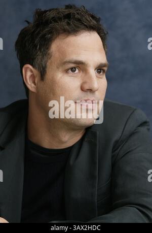 12 février 2007 - Hollywood, Californie, États-Unis - Mark Ruffalo promouvant ''Zodiac'' à Hollywood, CA. 12 février 2007 (crédit image : © Armando Gallo/ZUMA Studio) Banque D'Images