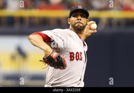 June 29, 2016 - Petersburg, FL, USA - Boston Red Sox lanceur de départ David Price (24) lance lors de la première manche le mercredi 29 juin 2016, au Tropicana Field à Petersburg, Fla. (crédit image : © Will Vragovic/TNS via ZUMA Wire) Banque D'Images
