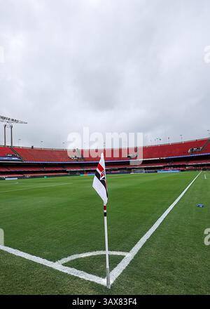 Sao Paulo, Brésil. 20 avril 2025. SP - SAO PAULO - 04/20/2025 - BRÉSIL A 2025, SAO PAULO x SANTOS - vue générale du stade Morumbi pour le match entre Sao Paulo et Santos pour le championnat brésilien A 2025. Photo : Fabio Giannelli/AGIF crédit : AGIF/Alamy Live News Banque D'Images