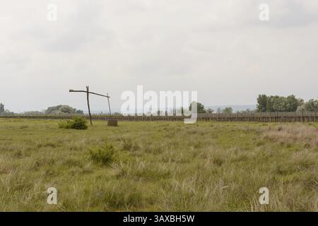 Le site historique vaut le détour dans le centre de la région viticole du Burgenland - Autriche Banque D'Images
