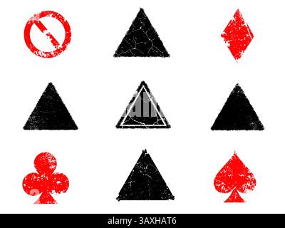 Grunge noir et blanc. Superposition de détresse de texture. Résumé La poussière de surface rugueuse et mur sale concept d'arrière-plan. Illustration de détresse placez simplement vo Illustration de Vecteur