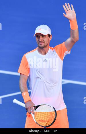 22 janvier 2017 : Mischa Zverev, d'Allemagne, célèbre après avoir remporté un match de 4e ronde contre Andy Murray, du Royaume-Uni, le septième jour du tournoi de tennis Open d'Australie du Grand Chelem 2017 à Melbourne, en Australie. Sydney Low/Cal Sport Media(image de crédit : &copy ; Sydney Low/CSM via ZUMA Wire) Banque D'Images