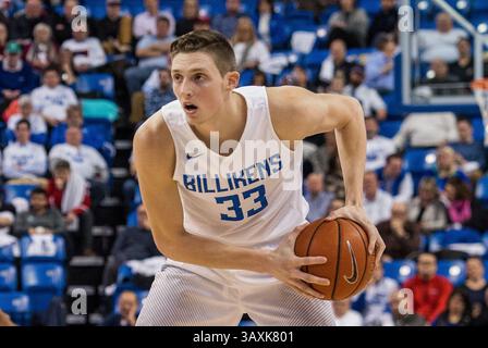 14 février 2017 - nous avons créé Louis, Missouri, U.. S -, L'attaquant de l'Université Louis ELLIOTT WELMER (33) lors d'un match de conférence de saison régulière entre les Billikens de Saint Louis et les Flyers de Dayton où Dayton bat Saint Louis par le score de 85-63, tenu à la Chaifetz Arena in équipé Louis, MO (crédit image : © Richard Ulreich via ZUMA Wire) Banque D'Images