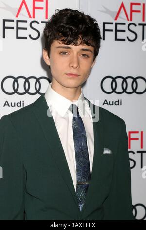 16 novembre 2016 - Los Angeles, CA, États-Unis - LOS ANGELES - 16 nov : Lucas Jade Zumann à l'hommage à Annette Bening et projection du gala ''20th Century Women'' au TCL Chinese Theater IMAX le 16 novembre 2016 à Los Angeles, CA (crédit image : © Kathy Hutchins/Newscom via ZUMA Press) Banque D'Images