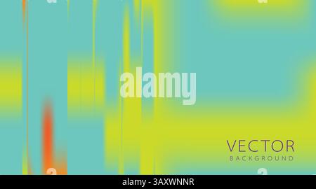 Un arrière-plan vectoriel abstrait vibrant et attrayant avec des couleurs dynamiques et vives Illustration de Vecteur