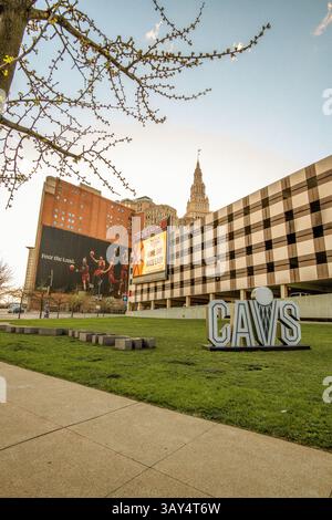 Éliminatoires des cavaliers de Cleveland 2025 Banque D'Images