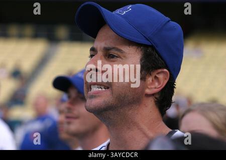 24 juin 2006 - Los Angeles, Californie, États-Unis - JONATHAN SILVERMAN pendant la soirée Hollywood Stars au Dodger Stadium. (Crédit image : © Kevin Reece/ZUMA Press) Banque D'Images