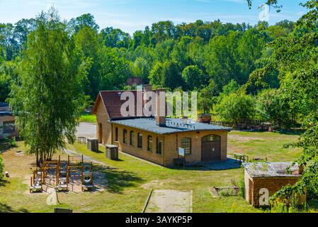 Journée d'été à la forteresse de Boyen à Gizycko, Pologne. IMAGE Banque D'Images