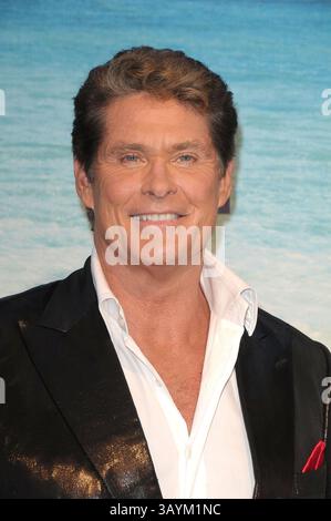 01 août 2010 - Los Angeles, Californie, États-Unis - L'acteur DAVID HASSELHOFF au Comedy Central Roast de David Hasselhoff aux Sony Studios, Los Angeles. (Crédit image : © Jeff Frank/ZUMApress.com) Banque D'Images