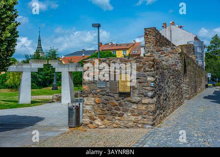 Jihlava, république tchèque, 30 juin 2024 : Mémorial à Gustav Mahler à Jihlava, république tchèque. IMAGE Banque D'Images