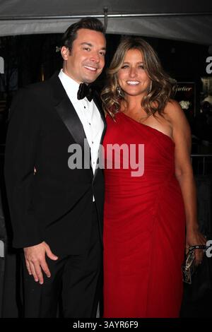 Nancy Juvonen et Jimmy Fallon au TIME 100 Gala célébrant les 100 personnes les plus influentes du monde à New York - 23 avril 2013 Banque D'Images