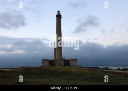 Le phare de Gatteville-Barfleur, ville de Gatteville le Phare, département de la Manche, France Banque D'Images