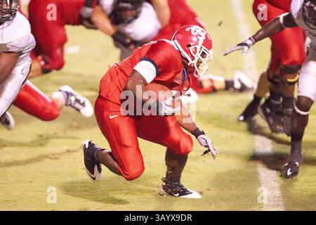 4 septembre - Fresno State Running back Robbie Rouse dans le match avec Cincinnati au Bulldog Stadium de Fresno, CA. Fresno State a remporté le match 28 à 14.(image de crédit : © Phil Hawkins/Cal Sport Media/ZUMApress.com) Banque D'Images
