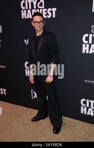 New York, États-Unis. 22 avril 2025. City Harvest présente le Gala 2025 : Carnaval. À New York, New York, États-Unis, le 22 avril 2025, Christian Siriano assiste alors que City Harvest présente le Gala 2025 : Carnaval à Cipriani 42nd Street. (Photo de Thenews2/NurPhoto) crédit : NurPhoto SRL/Alamy Live News Banque D'Images