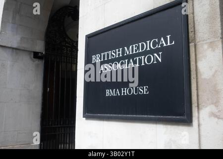 Association médicale britannique, siège social, Londres, Royaume-Uni Banque D'Images