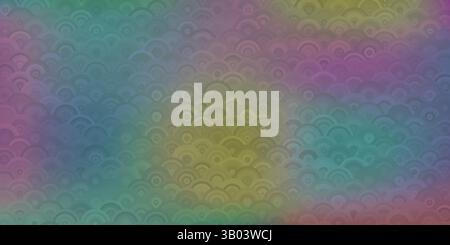 Motif serpent vectoriel. Échelle de dragon colorée. Texture du poisson. Fond coloré de peau de lézard sirène reptile. Imprimé peau de monstre oriental. Illustration de Vecteur