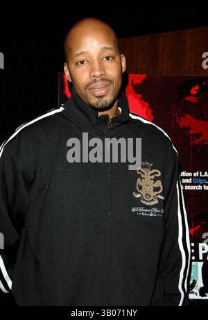 30 JANVIER 2007 - HOLLYWOOD, CALIFORNIE, ÉTATS-UNIS - K51381DL.LA PREMIÈRE À LOS ANGELES DES BÂTARDS DE LA FÊTE D'ANTOINE FUQUA, ARCLIGHT THEATRE,. HOLLYWOOD VERS 1-30-07. - 2007.IMAGE : WARREN G(crédit image : © Dave Longendyke/Globe photos/ZUMAPRESS.com) Banque D'Images