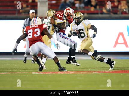 11 septembre 2010 : . UAB Blazers Running Back Pat Shed #26 en action.in un match entre les UAB Blazers vs SMU Mustangs au Gerald J Ford Stadium de Dallas Texas..SMU gagne 28-7.(image de crédit : â© Manny Flores/Cal Sport Media)(image de crédit : © Manny Flores/Cal Sport Media/ZUMApress.com) Banque D'Images