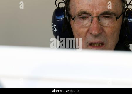 11 septembre 2010 - Monza, Italie - FRANK WILLIAMS (GBR) Williams Team Owner...Championnat du monde de formule 1, Rd 14, Grand Prix d'Italie, Journée des qualifications. (Crédit : © Sutton Motorsports/ZUMApress.com) Banque D'Images
