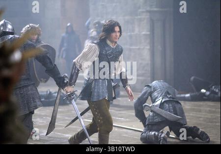 DATE DE SORTIE : Mai 16, 2008. Titre du film : Le Monde de Narnia : Prince Caspian. STUDIO : Walt Disney Pictures. Résumé : Les frères et soeurs Pevensie retourner à Narnia, où ils sont enrôlés pour une fois de plus aider à éviter un méchant roi et restaurer l'héritier légitime du trône de la terre, le Prince Caspian. Photo : BEN BARNES comme Prince Caspian. Banque D'Images