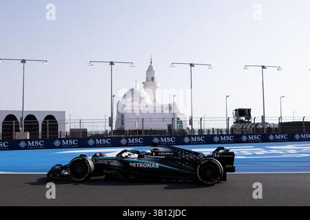 Djeddah, la Mecque, Arabie saoudite. 13 avril 2025. 18 avril 2025, Miami, États-Unis : 18 avril 2025, Jeddah, Arabie Saoudite ; F1 Saudi Arabia Grand Prix Practice ; (image crédit : © Jan Kolodziej/ZUMA Press Wire) USAGE ÉDITORIAL SEULEMENT ! Non destiné à UN USAGE commercial ! Banque D'Images