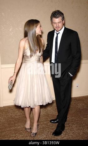 30 novembre 2007 - Hollywood, Californie, États-Unis - Rebecca Gayheart-Dane et Eric Dane lors du DÎNER DE GALA DE DESIGN DIVIN DE Project Angel Food, qui s'est tenu au Beverly Hilton Hotel, le 29 novembre 2007, à Beverly Hills, Californie. / Superstar images - K55737MGE(crédit image : © Michael Germana/Globe photos/ZUMAPRESS.com) Banque D'Images