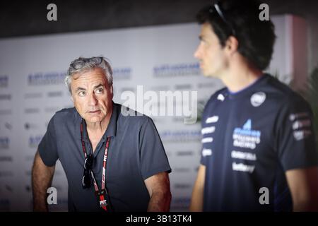 Djeddah, la Mecque, Arabie saoudite. 13 avril 2025. 18 avril 2025, Miami, États-Unis : 18 avril 2025, Jeddah, Arabie Saoudite ; F1 Saudi Arabia Grand Prix Practice ; . Carlos Sainz (crédit image : © Jan Kolodziej/ZUMA Press Wire) USAGE ÉDITORIAL SEULEMENT ! Non destiné à UN USAGE commercial ! Banque D'Images