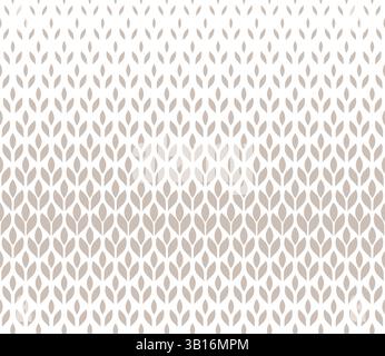 Patter géométrique de fleur, fond de vecteur. Ornement blanc et gris Illustration de Vecteur