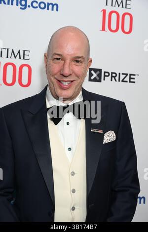 Anthony d Romero, directeur exécutif, ACLU, assiste au 2025 TIME 100 Most influent People NYC Gala le 24 avril 2025 au Jazz at Lincoln Center à New York, New York, États-Unis. Robin Platzer/ Twin images/ Sipa USA Banque D'Images