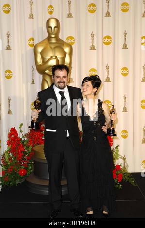 25 février 2007 - Hollywood, Californie, Etats-Unis - K2081MGE.OSCARS/OSCARS 79 (SALLE DE PRESSE) AU KODAK THEATRE, HOLLYWOOD, CA 02-25-2007 - 2007(crédit image : © Michael Germana/Globe photos/ZUMAPRESS.com) Banque D'Images