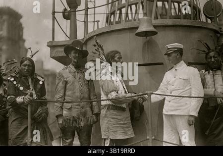 Juin 06, 1910 - États-Unis - Bald Eagle, Wells Hawks. Date exacte inconnue. (Crédit image : © bain News Service/ZUMAPRESS.com) Banque D'Images