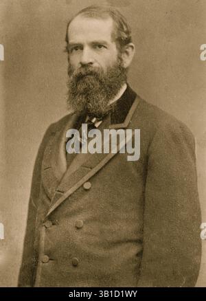 Juin 06, 1910 - États-Unis - JASON GOULD ou JAY GOULD (27 mai 1836 - 2 décembre 1892) était un développeur et spéculateur ferroviaire américain de premier plan. Il a longtemps été vilipendé en tant que baron archétypal des voleurs, dont les succès ont fait de lui le neuvième américain le plus riche de l'histoire. Date exacte inconnue. . (Crédit image : © BuyEnlarge/ZUMAPRESS.com) Banque D'Images