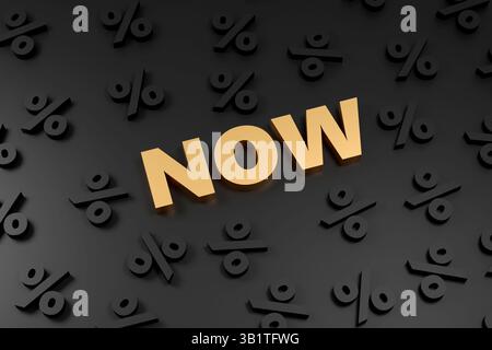 union d'inscription en or de luxe sur podium noir, lumière douce, fond lisse de vue avant, rendu 3D. Banque D'Images