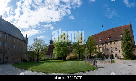 Veste Coburg (forteresse Cobrurg) en Frankonia-Bavaria.une des forteresses médiévales les mieux conservées en Allemagne. Banque D'Images